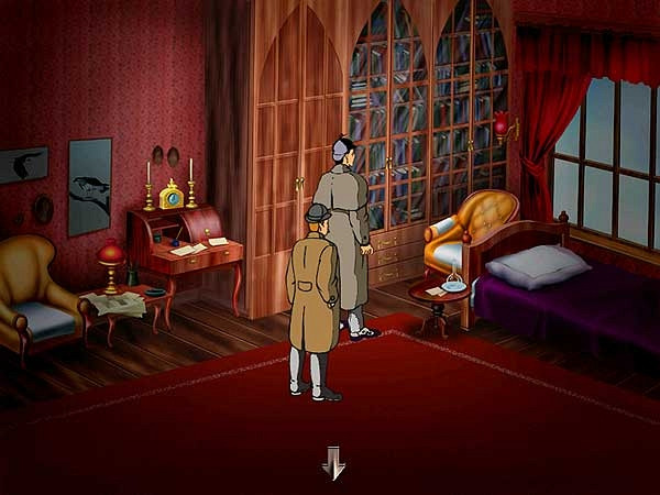 Скриншот из игры Шерлок Холмс: Возвращение Мориарти