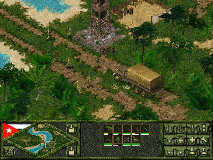 Скриншот из игры Че Гевара