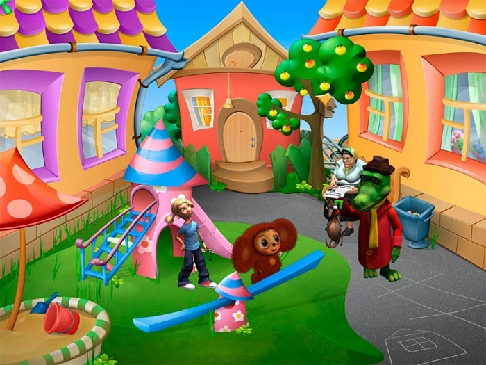 Скриншот из игры Чебурашка. Похищение века