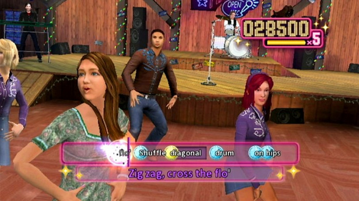 Скриншот из игры Hannah Montana: The Movie