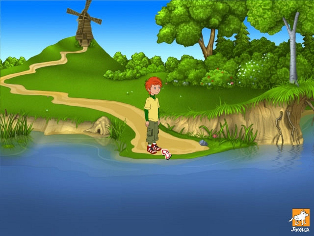 Скриншот из игры Трое из Простоквашино: Путешествие на плоту