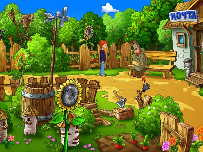 Скриншот из игры Трое из Простоквашино: День рождения Дяди Федора