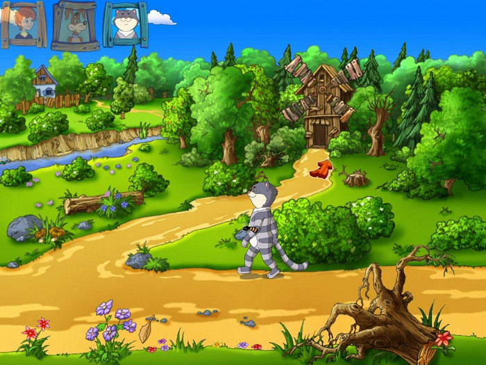 Скриншот из игры Трое из Простоквашино: День рождения Дяди Федора