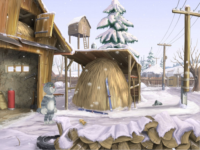 Скриншот из игры Трое из Простоквашино: Новый год!