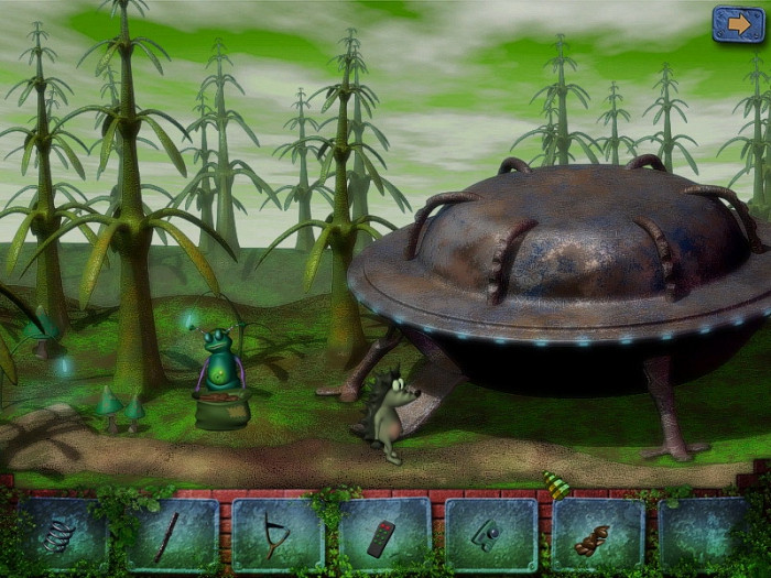 Скриншот из игры Туманный Ёж 2: Колючий космос
