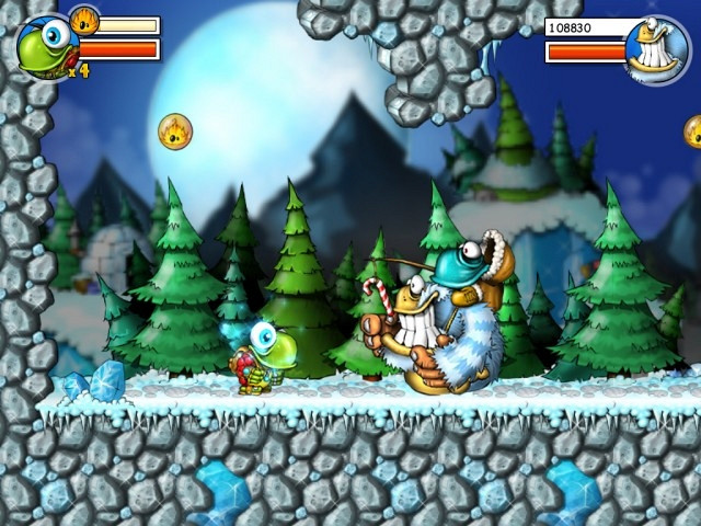 Скриншот из игры Turtix