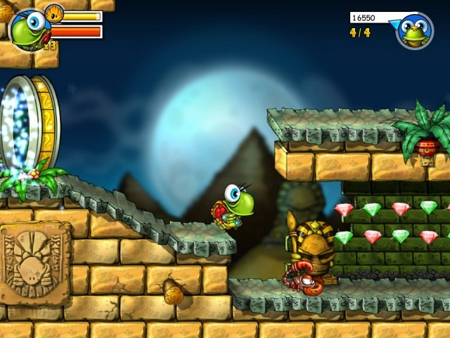 Скриншот из игры Turtix