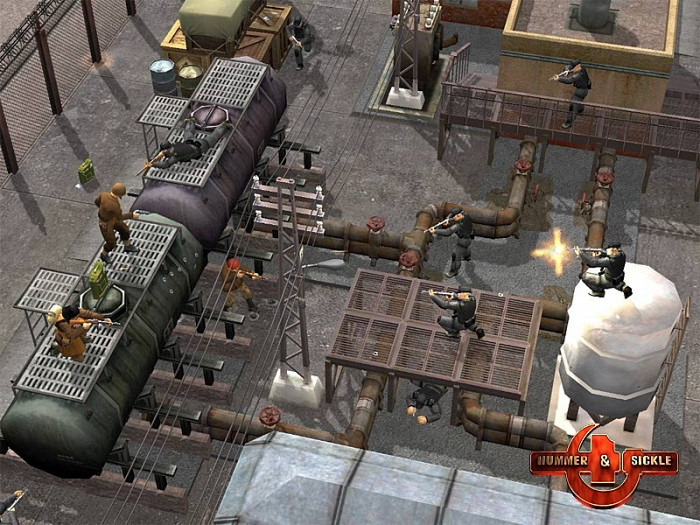 Скриншот из игры Hammer & Sickle