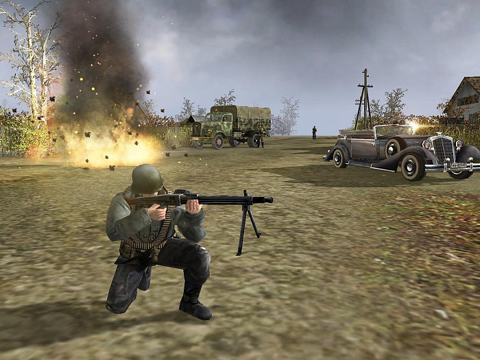 Скриншот из игры В тылу врага 2: Братья по оружию