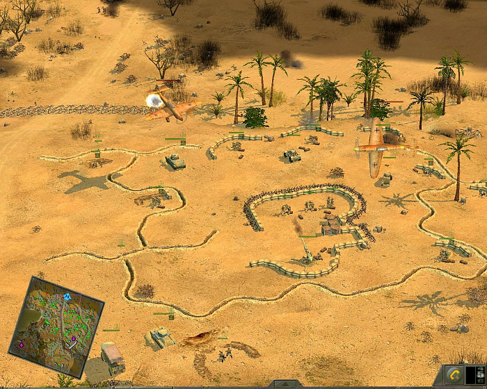 Скриншот из игры Великие битвы: Битва за Тобрук