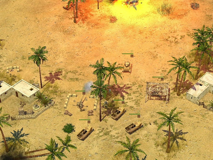 Скриншот из игры Великие битвы: Битва за Тобрук