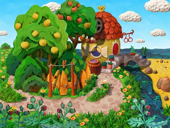 Скриншот из игры Смешарики. Параллельные миры