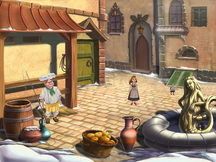 Скриншот из игры Снежная королева
