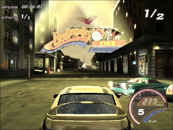 Скриншот из игры Стритрейсеры: Горячий асфальт
