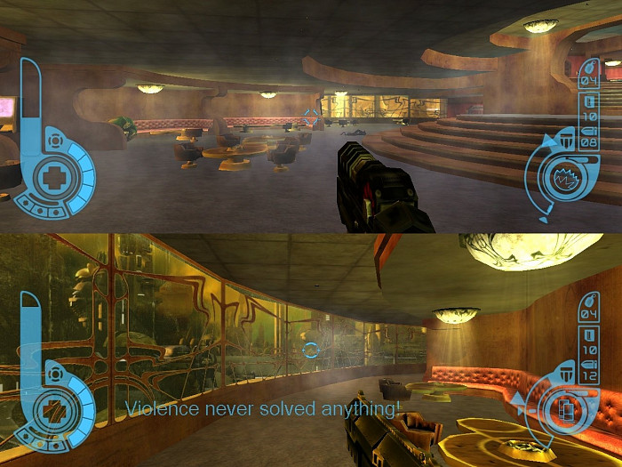 Скриншот из игры Judge Dredd: Dredd vs. Death