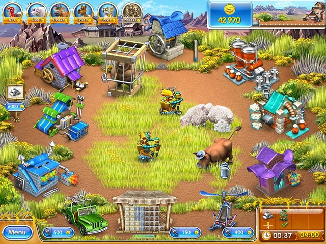 Скриншот из игры Farm Frenzy 3: American Pie