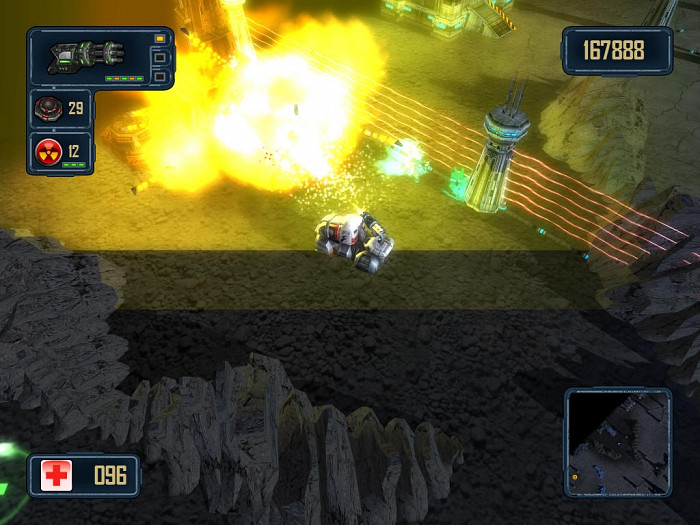 Скриншот из игры Резня в космосе