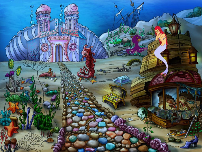 Скриншот из игры Русалочка: Волшебное приключение