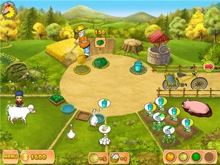 Скриншот из игры Farm Mania
