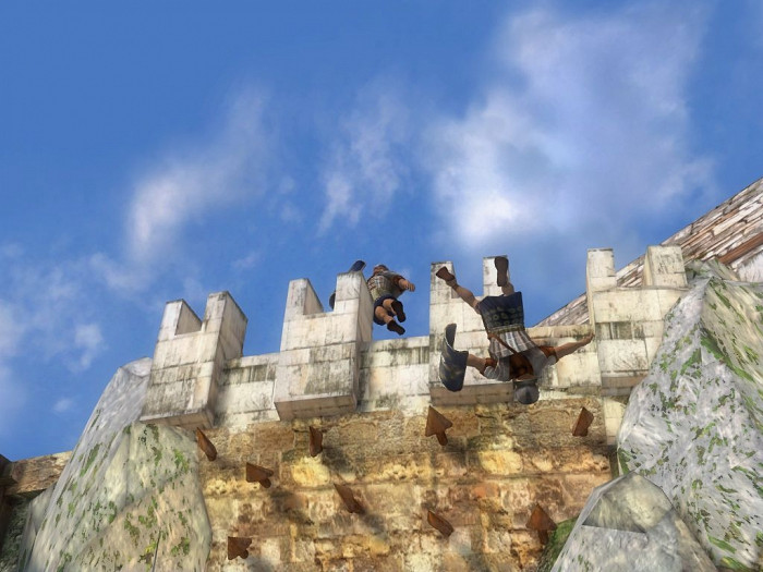 Скриншот из игры Петька 8: Покорение Рима