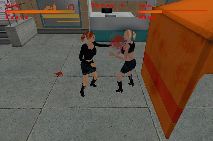 Скриншот из игры Питерские бои без правил