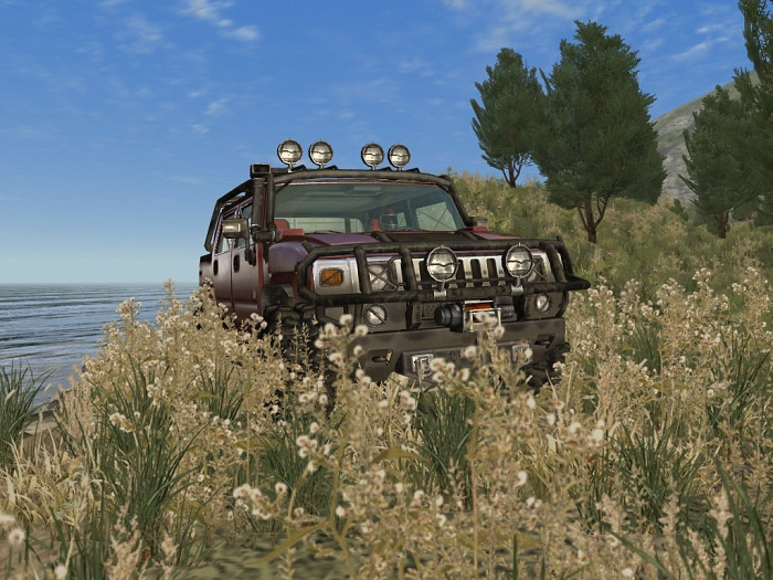 Скриншот из игры Полный привод 2: Hummer