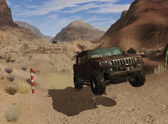 Скриншот из игры Полный привод 2: Hummer