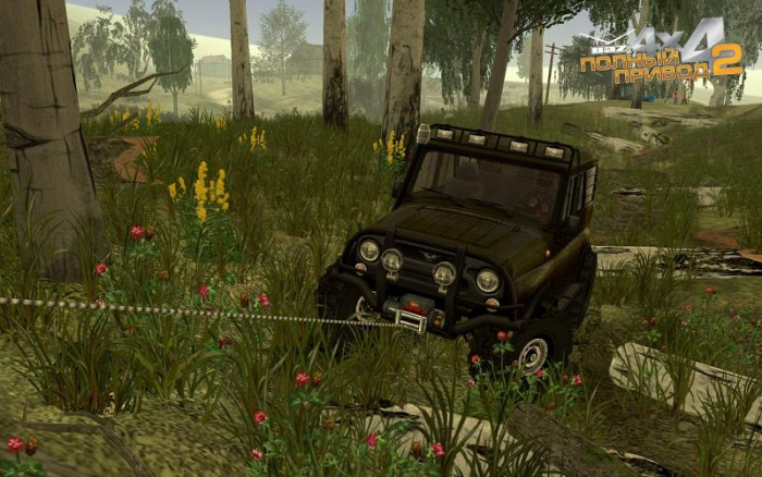 Скриншот из игры Полный привод 2: УАЗ 4x4