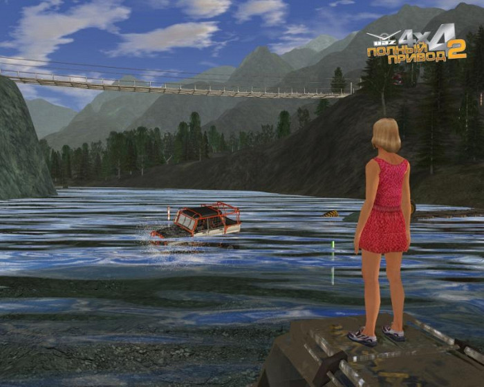 Скриншот из игры Полный привод 2: УАЗ 4x4