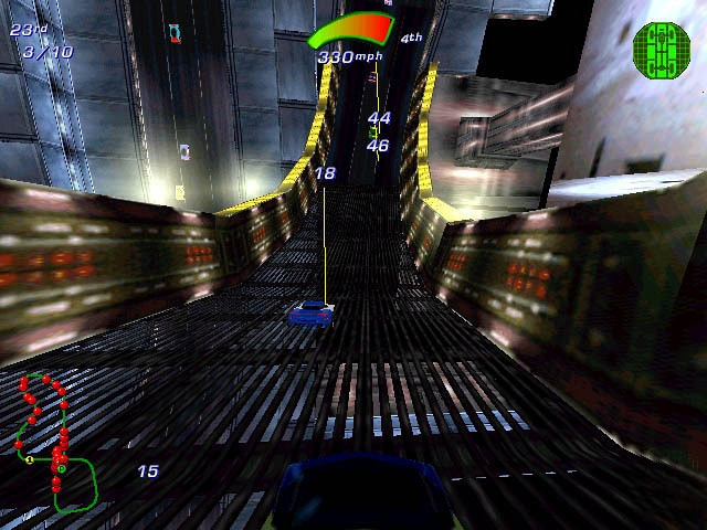 Скриншот из игры Jeff Gordon XS Racing