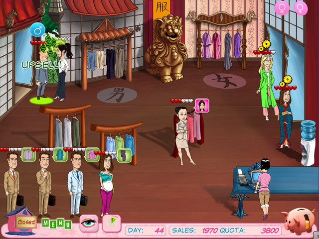 Скриншот из игры Fashion Boutique