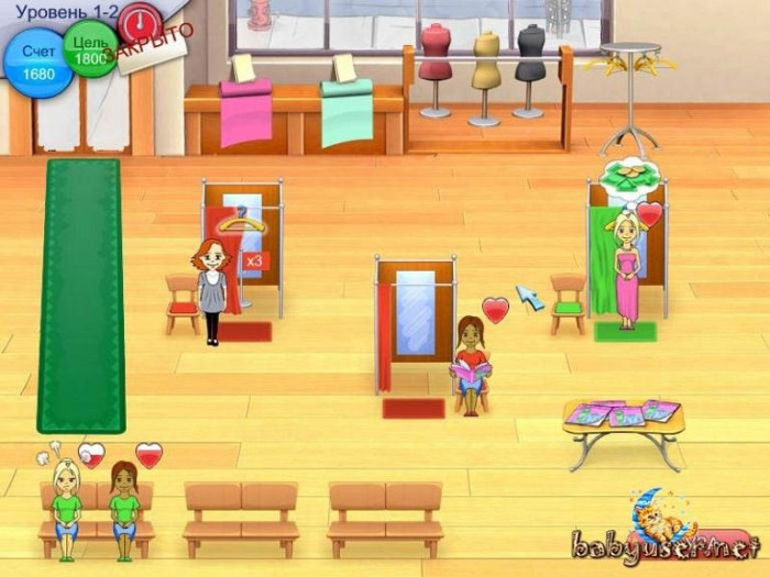 Скриншот из игры Fashion Dash