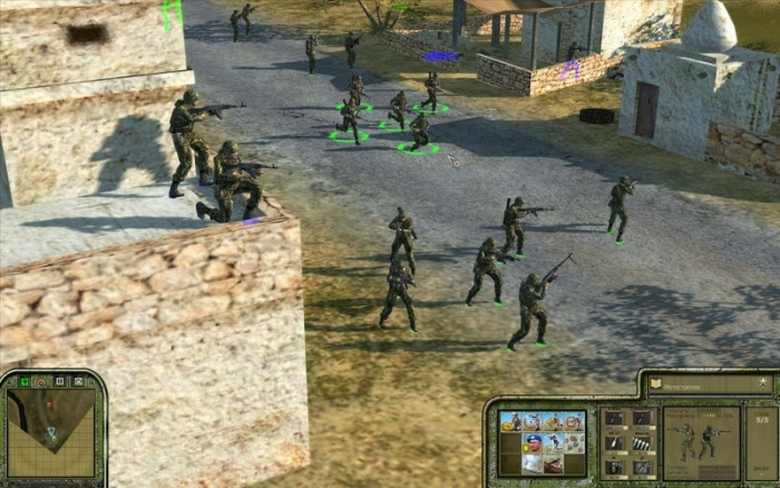 Скриншот из игры Warfare Reloaded