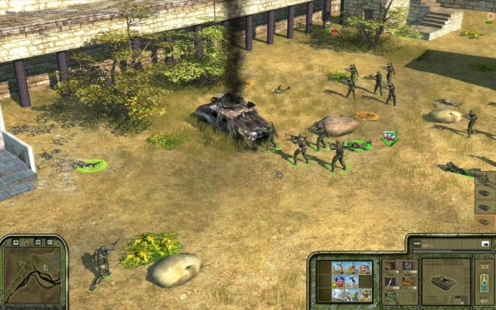 Скриншот из игры Warfare Reloaded