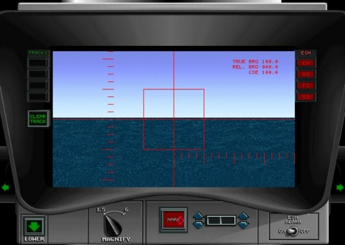 Скриншот из игры Fast Attack: High Tech Submarine Warfare