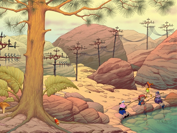 Скриншот из игры Незнайка и Баррабасс