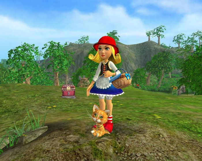 Скриншот из игры Новые приключения Красной Шапочки
