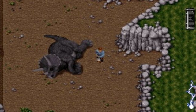 Скриншот из игры Jurassic Park