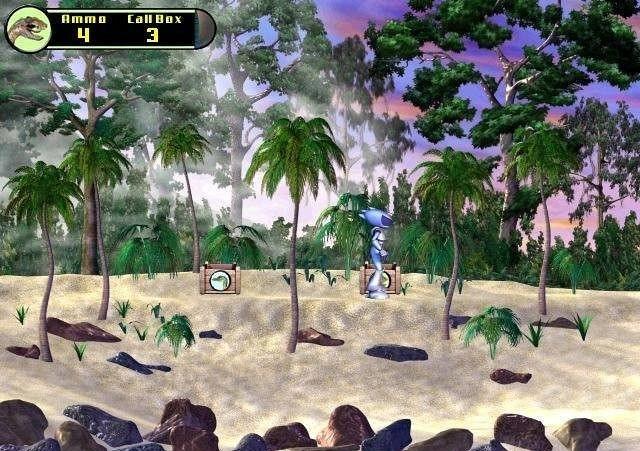 Скриншот из игры Jurassic Park 3: Dino Defender