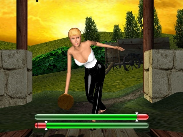 Скриншот из игры Fast Lanes Bowling