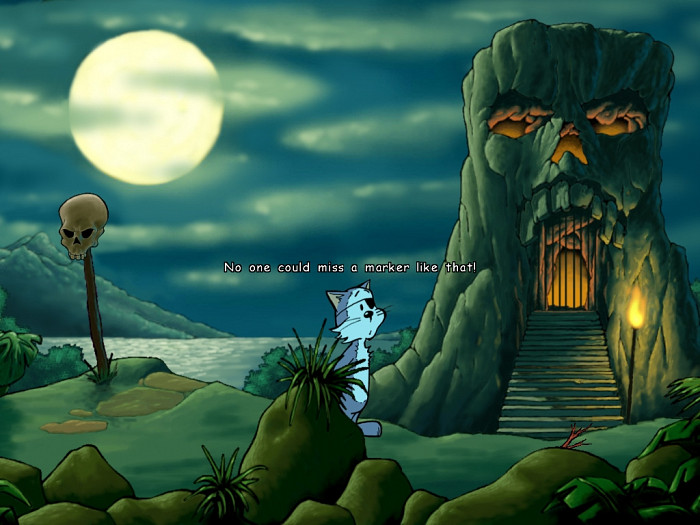 Скриншот из игры Juniper Crescent: The Sapphire Claw