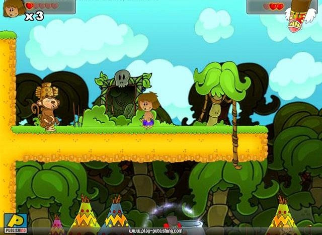 Скриншот из игры Jungleboy