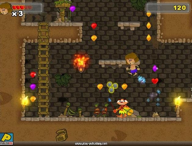 Скриншот из игры Jungleboy