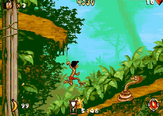 Скриншот из игры Jungle Book, The