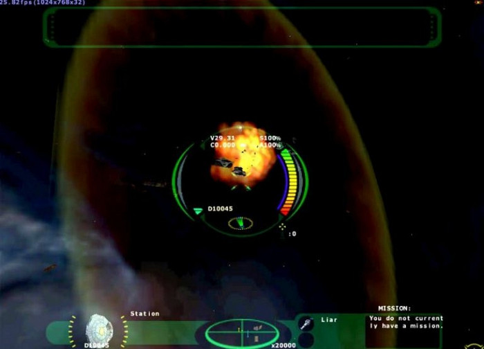 Скриншот из игры Jumpgate