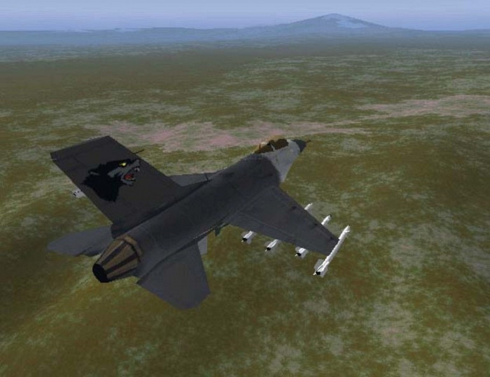 Скриншот из игры Joint Strike Fighter