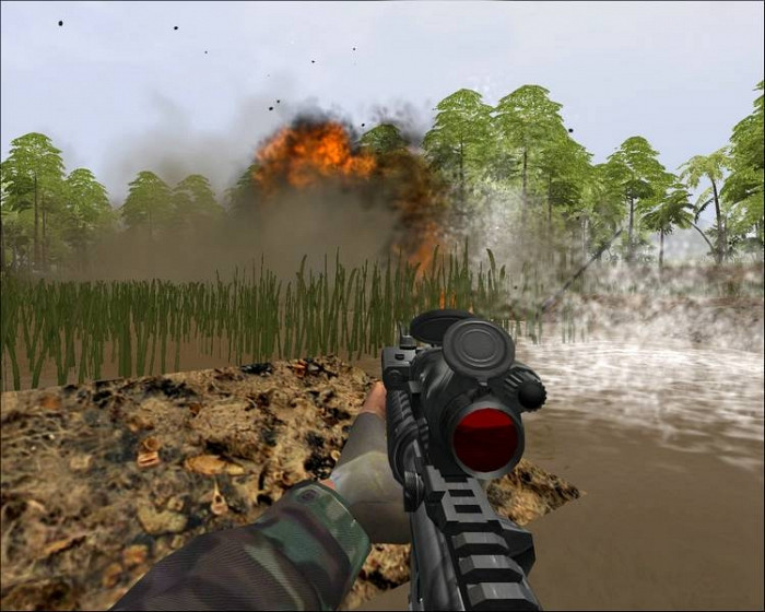 Скриншот из игры Joint Operations: Typhoon Rising