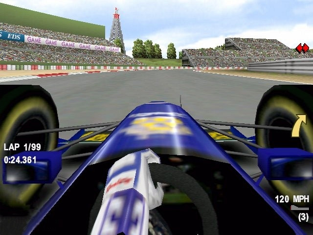 Скриншот из игры Johnny Herbert's Grand Prix Championship 1998