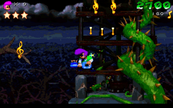 Скриншот из игры Johnny Bazookatone