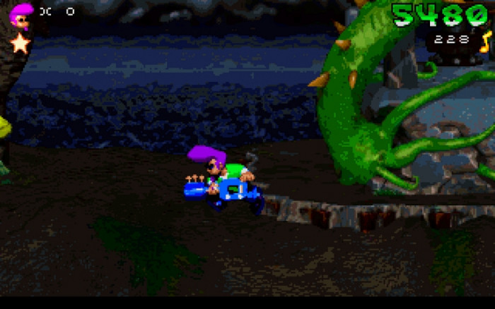 Скриншот из игры Johnny Bazookatone